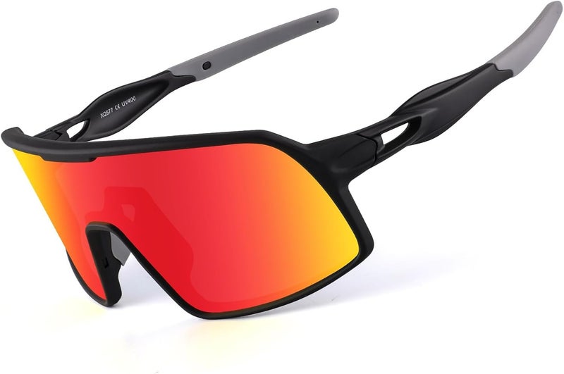 BangLong Polarized Sports Sunglasses for Men Women, UV Protection Sun Glasses for Baseball Running Cycling Fishing - Image 1